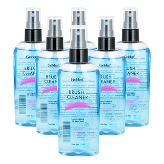 Sanitizador Y Limpiador De Brochas 120 Ml - 6 Piezas Sanitizador Y Limpiador De Brochas 120 Ml - 6 Piezas