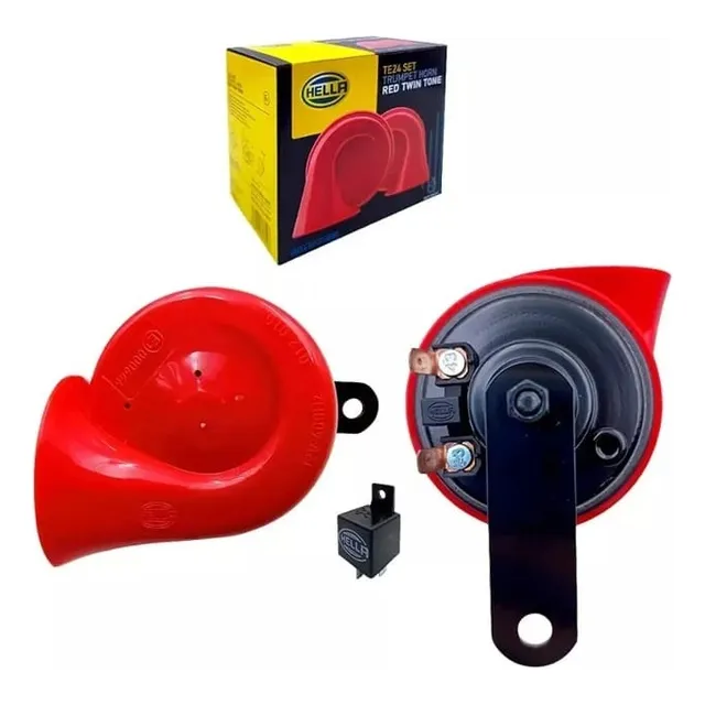 Claxon Caracol Hella Rojo