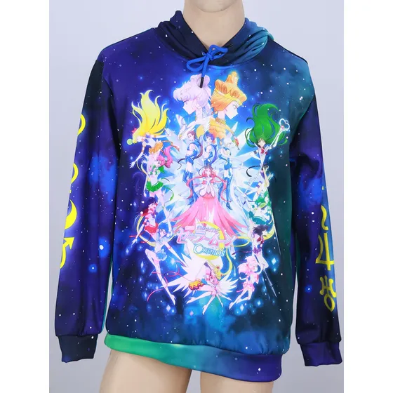 Sueter De Sailor Moon Cosmos Sublimada