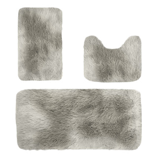 Juego De 3 Alfombrillas De Baño R De Colores Mixtos Para Bañ Juego De 3 Alfombrillas De Baño R De Colores Mixtos Para Bañ