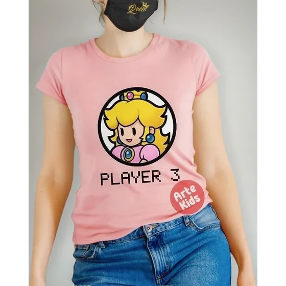 Polo Peach Mario Bros 