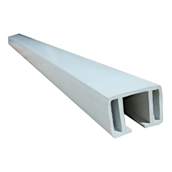 Guia Superior Riel Puerta Plegadiza Pvc Reforzada Plegable
