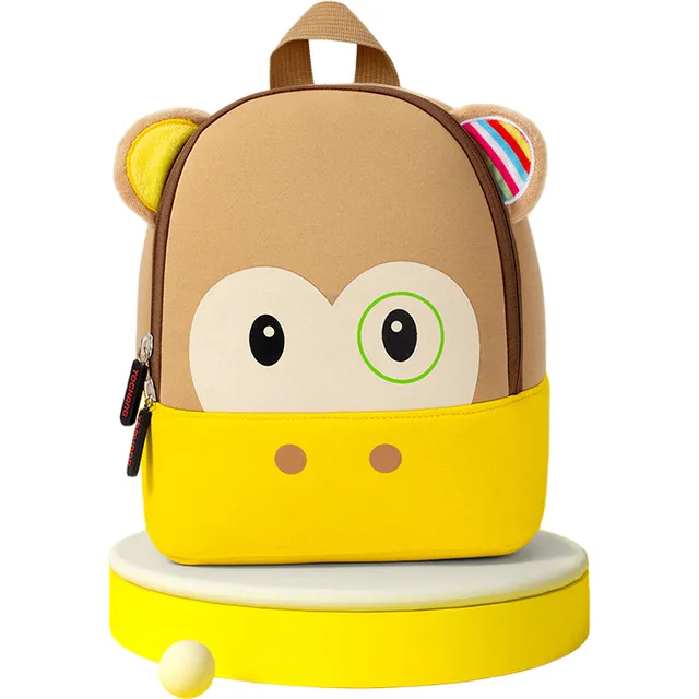 Mochila Escolar Infantil Jardin Niños De Animalitos