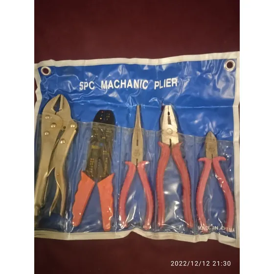 Jgo De 5 Pzas De Alicates Varios 