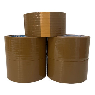 Kit 10 Fitas Adesivas Marrom 45x40 Kit 10 Fitas Adesivas Marrom 45x40