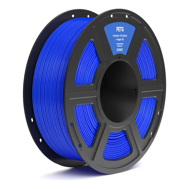 Filamento Elegoo Petg 1.75mm Azul 1kg Para Impresora 3d