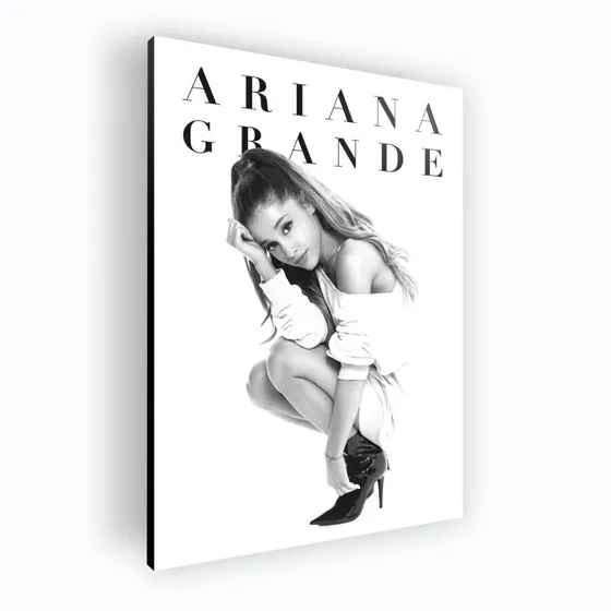 Cuadro Moderno Mural Poster Ariana Grande 42x60 Mdf