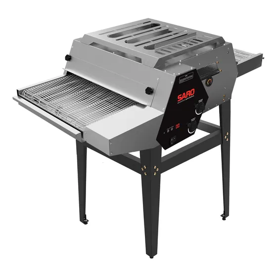 Forno De Pizza Industrial Gás 40cm Esteira Turbo