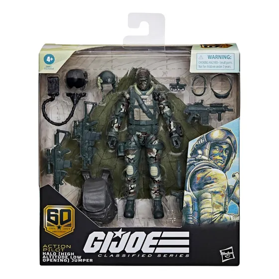 Figura G.i. Joe Classified Series Action Pilot Halo