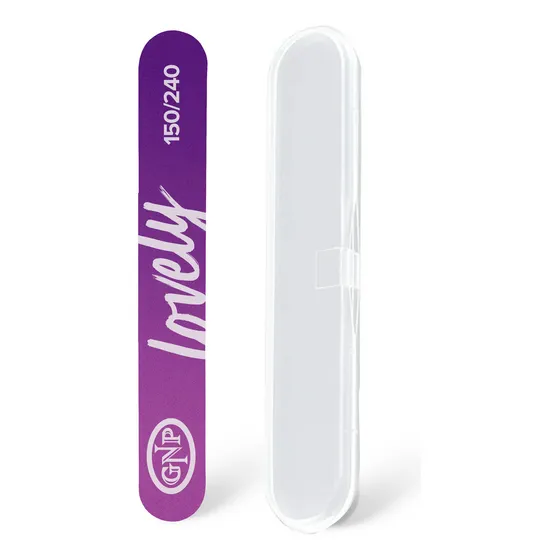 Lima De Uñas Gnp Lovely 150/240 Compacta Con Estuche