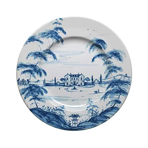 Plato Cena Azul Para Casa Principal
