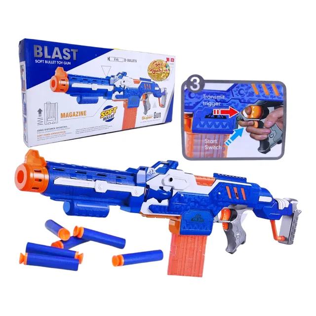 Pistola De Juguete Arma Lanzador Dardo Juguete Ecuador Toys