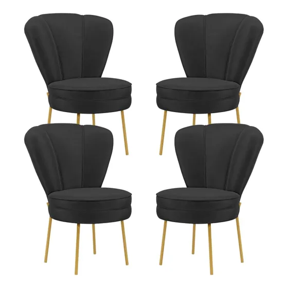 Cadeiras Para Sala De Jantar Mesa 4 Lugares Confortável