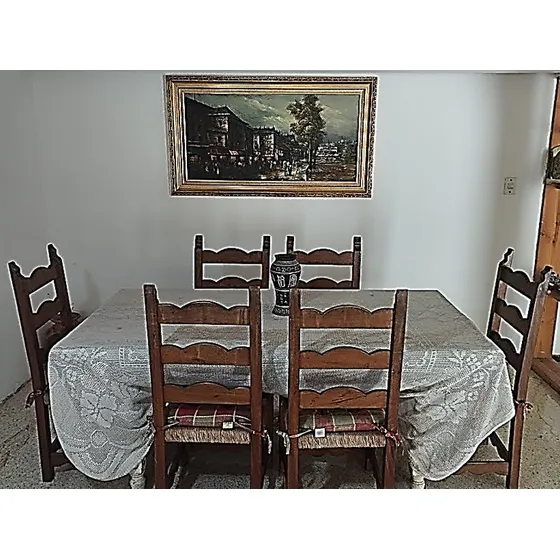 Juego De Comedor  6 Puestos (usado)