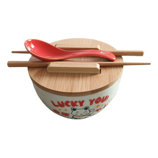 Set Bowl Fideos Ramen C/ Tapa, Palillos Y Cuchara Maruchan Set Bowl Fideos Ramen C/ Tapa, Palillos Y Cuchara Maruchan