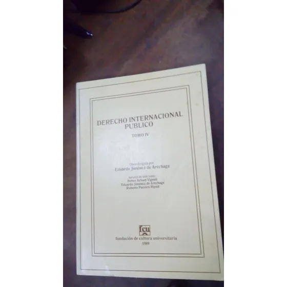 Libro Derecho Internacional Publico Tomo 4 Ver Descripcion 