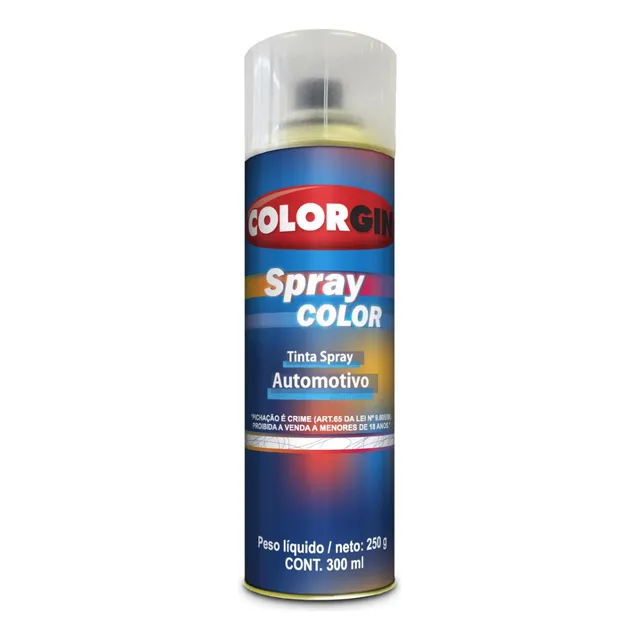 Clear Laca En Aerosol Automotor Alto Brillo