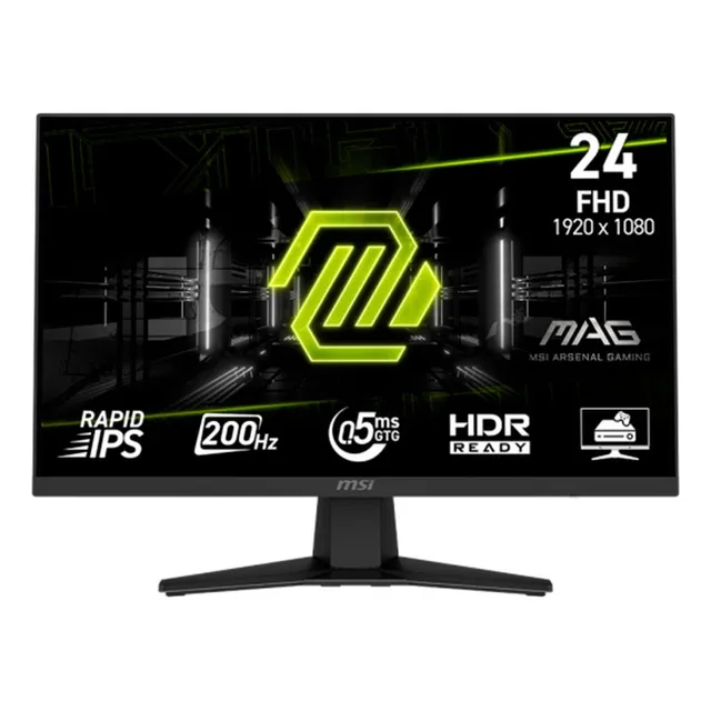 Monitor Msi Mag 244f 24  Fhd 200hz Ips 0.5ms Freesync