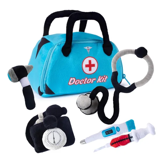 Kit De Doctor De Peluche Parlanchín Para Niños Pequeñ...