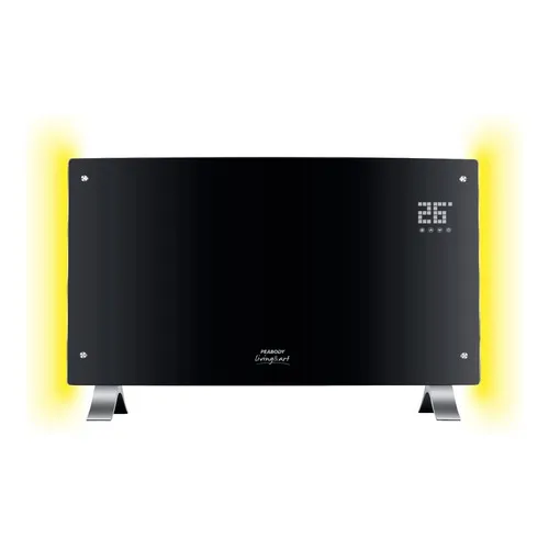 Calefactor eléctrico Peabody Vitroconvectores PE-VQDL20 PE-VQDL20N negro 220V