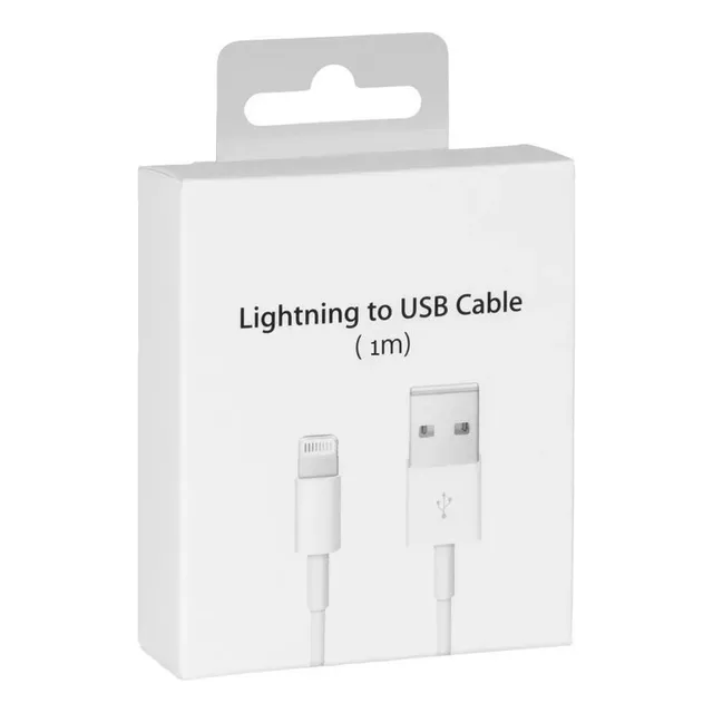 Cable De Carga Para iPhone Conector Lightning A Usb 1m Apple