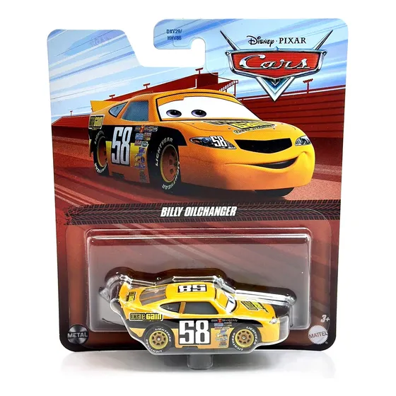 Disney Pixar Cars Corredor 58 Billy Oilchanger 1/55 Doestoys