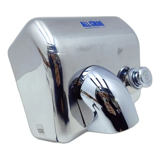 Secador Soplador Manos Baño Electrico Pared Allclean 1308