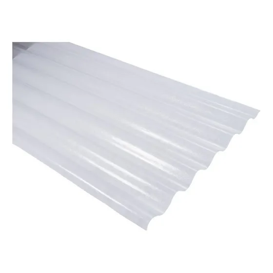 Kit 20 Telhas Translucida Prfv 2,44 X 0,92 Onda Alta Afort
