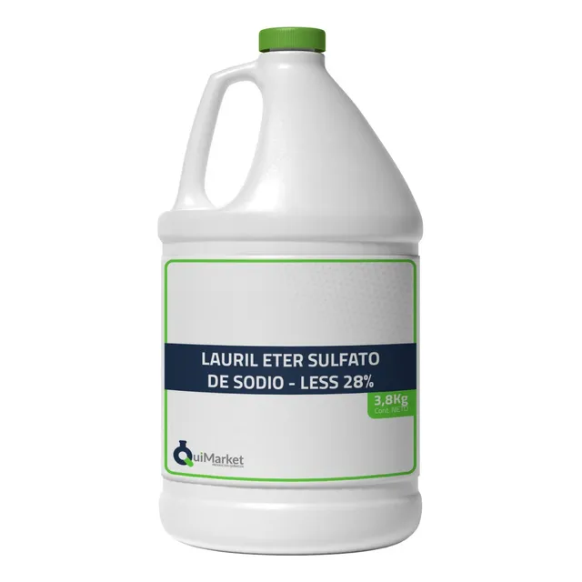 Lauril Eter Sulfato De Sodio - Less 28% - 3,8 Kg