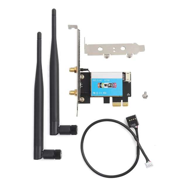 2.4g/5g Tarjeta De Red Adaptador Bluetooth4.0 Wifi Adaptador