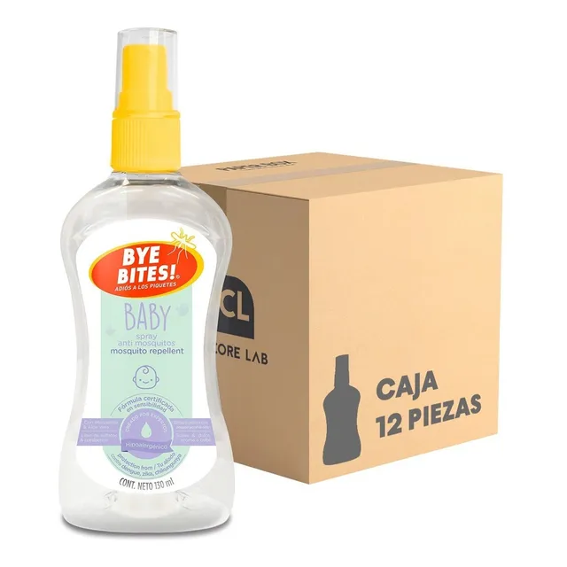 Spray Repelentes De Mosquitos Baby Caja Con 12 Piezas