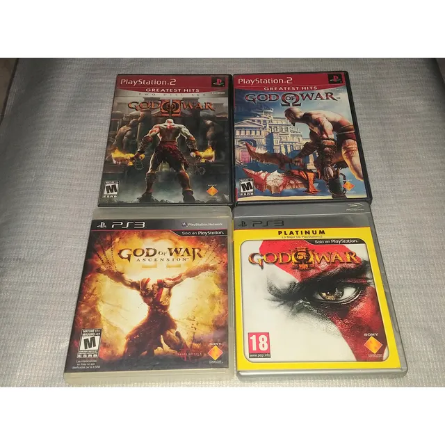 Colección God Of War Ps2 Y Ps3 Leer Descripción Y Ver Fotos