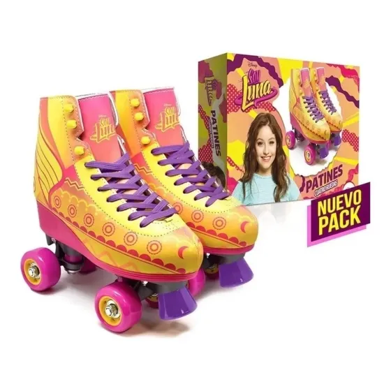 Patines Soy Luna Talle 32  Color Naranja Original 