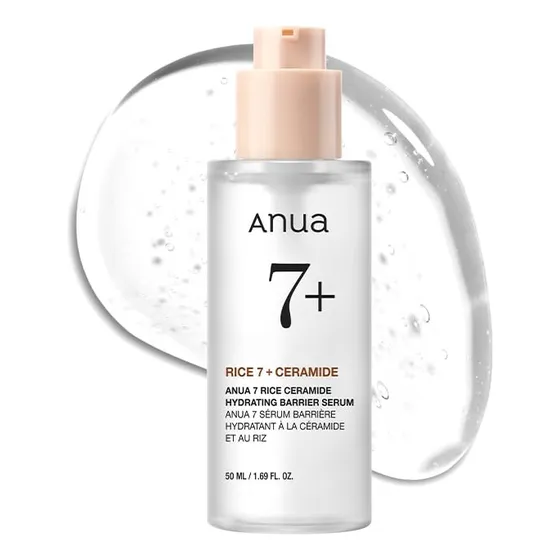 Anua 7+ Suero Hidratante Con Ceramidas, Arroz Y Niacinamida