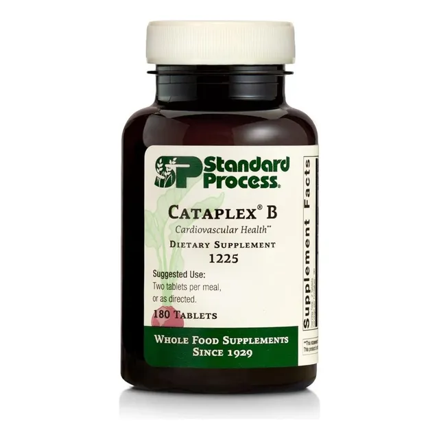 Cataplex B 1225 Standard Process 180 Tabletas Sin Sabor