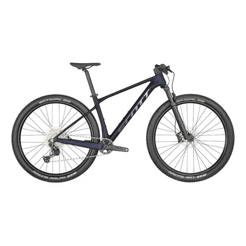 Bicicleta de MTB Scott Scale 930 Blue 2023 Carbon Fox Float, color azul, marco azul, talla L (19 pulgadas)