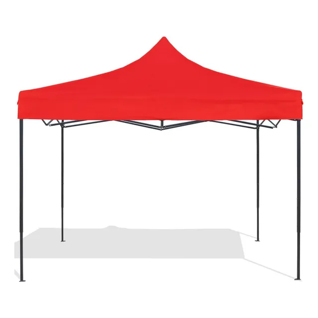Toldo Plegable 2x2 Acero Reforzado Ilios Color Rojo