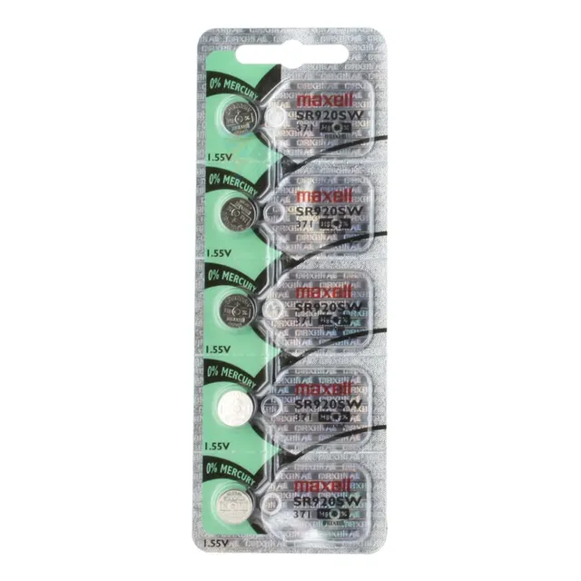 Pilas Maxell 371 Sr920sw X5unidades 