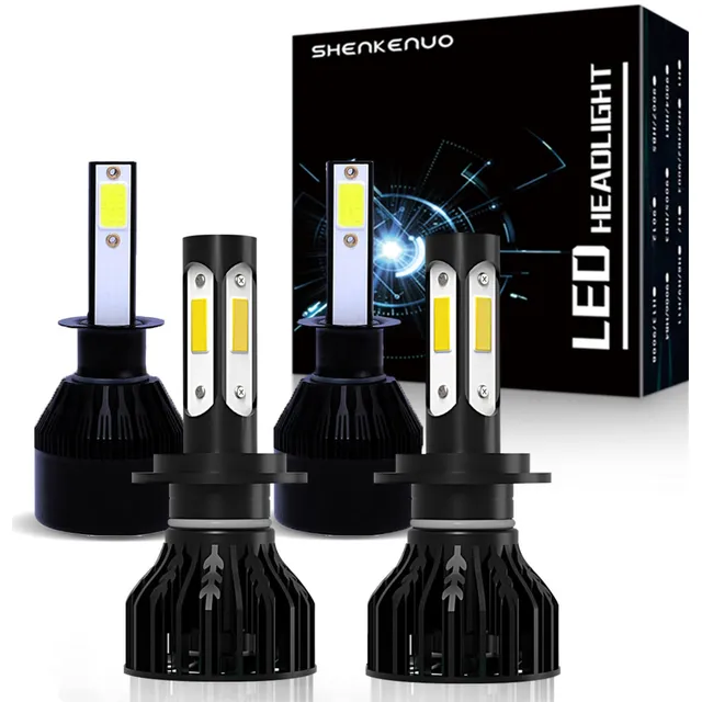 Kit De Focos Led H1+h7 Para Volkswagen Amarok 2011-2020