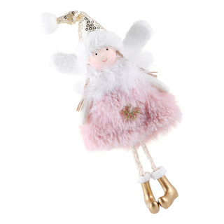 Adorno Colgante Con Lentejuelas Navideñas Con Forma De Ángel Adorno Colgante Con Lentejuelas Navideñas Con Forma De Ángel