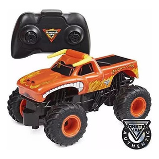 Control Remoto Oficial De El Toro Loco Rojo De Monster Jam Control Remoto Oficial De El Toro Loco Rojo De Monster Jam