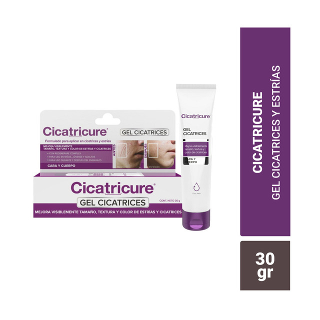 Cicatricure Gel Desvanecedor De Cicatrices Y EstrĂas 30g Cicatricure Gel Desvanecedor De Cicatrices Y EstrĂas 30g