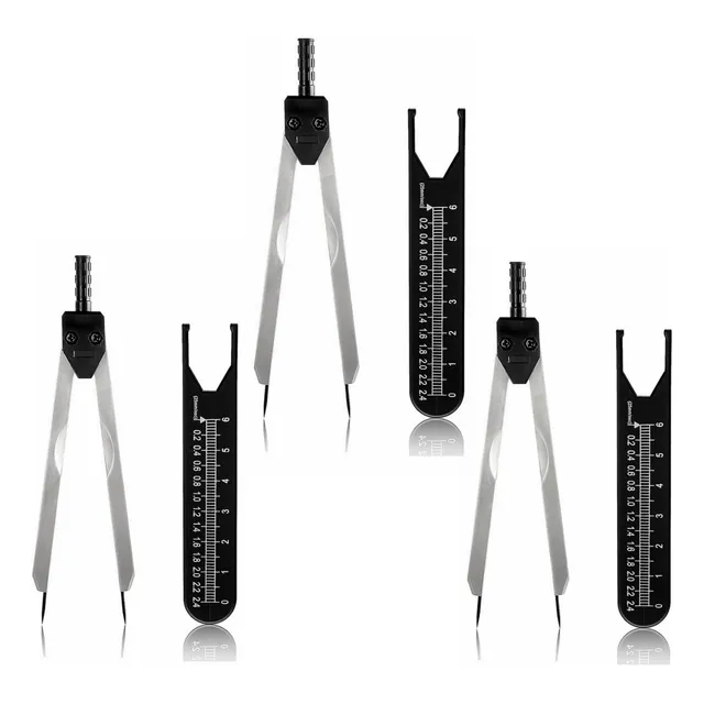 3×calibrador Electrocardiograma, Herramienta Medición Co