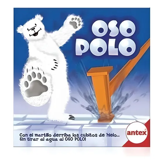 Juego Niños Infantil Oso Polar Mesa Cubos De Hielo  Antex