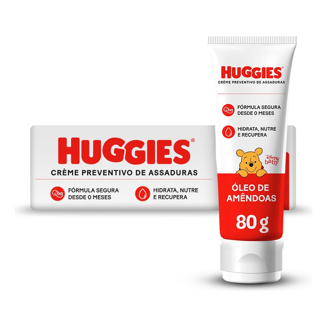 Huggies Creme Preventivo De Assaduras Pele Protegida Supreme Care - 80 G Huggies Creme Preventivo De Assaduras Pele Protegida Supreme Care - 80 G
