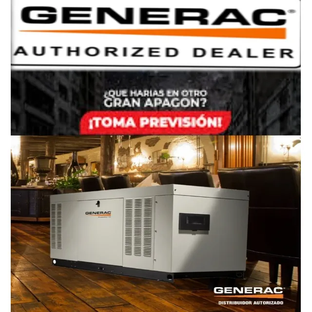 Plantas Eléctricas Generac A Gas De 22 A 500 Kva Financia