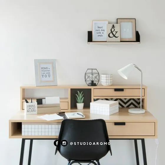 Escritorio Y Compartimientos Para Tu Home Office #8 