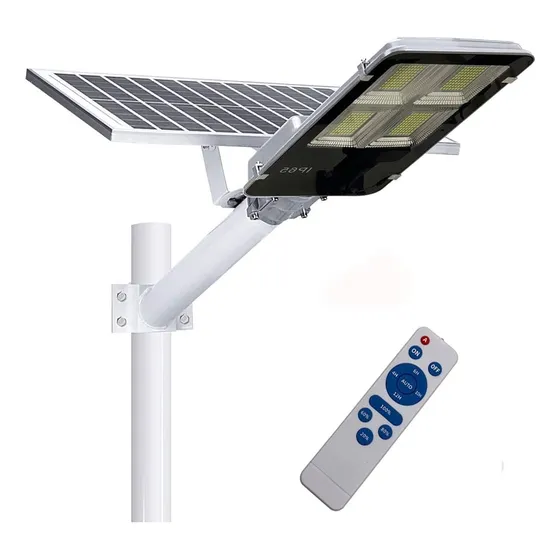 Luminaria Calle Ledimp Panel Solar Led 200w C/remot Soporte