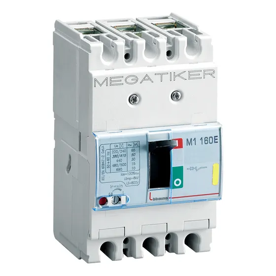 Interruptor Termomagnético M1 160e 3p 80a T713e80 Bticino