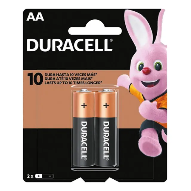 Pilas Duracell Aa X2